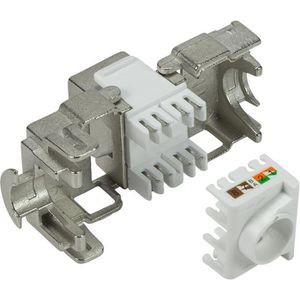 Produktbild für Keystone-Modul LogiLink NK4001, geschirmte Buchse