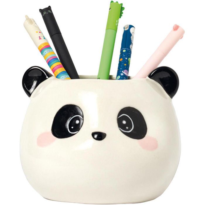 Legami Stiftehalter Desk Friends Panda, Keramik, 1 Fach, wei  Bttcher AG