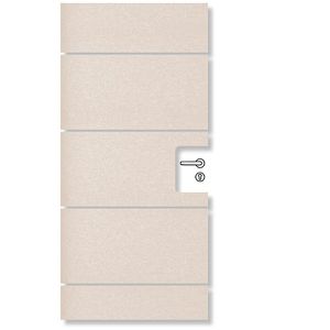 Akustikplatte aixFOAM DOORIE, Tür-Innenseite, Set