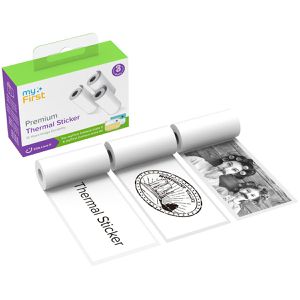 Produktbild für Kinderkamera-Thermopapier myFirst FC5704SA-WE01, weiß