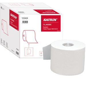 Toilettenpapier Katrin Classic System Toilet 800, ECO, 103424