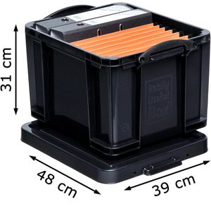 Produktbild für Aufbewahrungsbox Really-Useful-Box 35BK, 35Liter