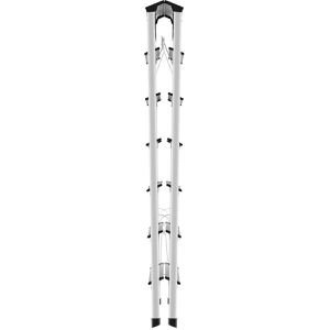 Produktbild für Stehleiter Hailo StandardLine D60, 8657-0, beidseitig begehbar