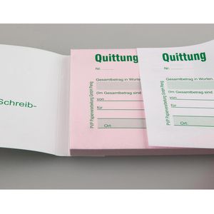 Produktbild für Quittungsblock Böttcher-AG 7002, MwSt. separat