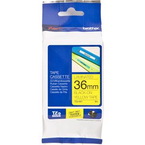 Produktbild für Schriftband Brother TZe-661, 36mm