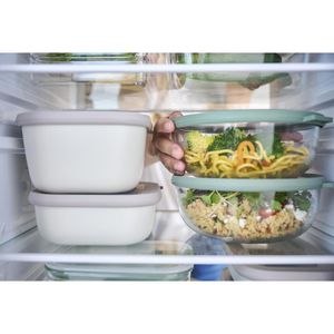Produktbild für Frischhaltedose Mepal Cirqula rund, aus Glas