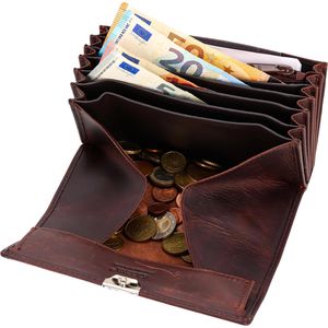 Produktbild für Kellner-Geldbörse Kloehn Far out, braun