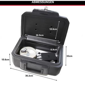 Produktbild für Dokumentenkassette Master-Lock H0100EURHRO,Größe S