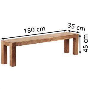Produktbild für Sitzbank Wohnling WL1.466, MUMBAI, bis 250 kg