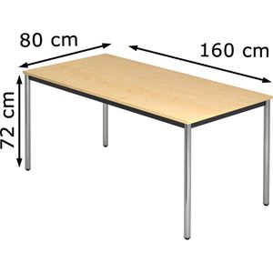 Produktbild für Besprechungstisch Hammerbacher DR16, rechteckig