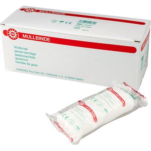 Produktbild für Mullbinden Nobamed 8 cm x 4 m