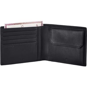 Produktbild für Portemonnaie Samsonite Attack 2 SLG, 015, schwarz, Echt Leder