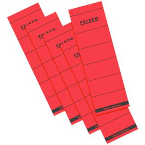 Produktbild für Rückenschilder Falken 11286754, rot