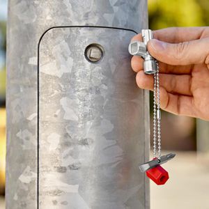Produktbild für Schaltschrankschlüssel Knipex 00 11 02