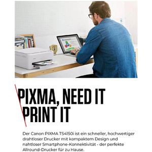 Produktbild für Multifunktionsgerät Canon PIXMA TS4150i