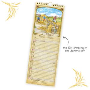 Produktbild für Streifenkalender Trötsch 2027101, Bauernkalender