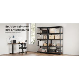 Produktbild für Schwerlastregal Songmics 5 Holzböden