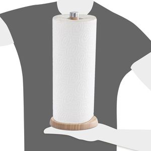 Produktbild für Küchenrollenhalter Zeller 25283, Bambus/Edelstahl