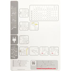 Produktbild für Türklingel Honeywell DC311SP2, 150m Funk, Set