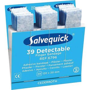 Pflaster Salvequick Detectable, 39 Strips