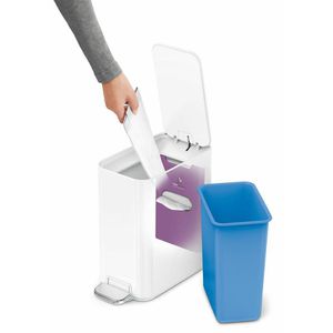 Produktbild für Mülleimer Simplehuman CW2102, weiß