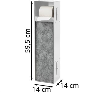 Produktbild für WC-Garnitur hansgrohe XtraStoris Rock, 56062700