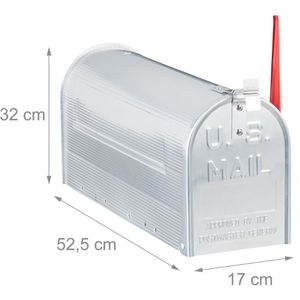 Produktbild für Zeitungsbox Relaxdays US Mailbox 10020770-0