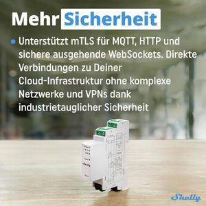 Produktbild für Stromzähler Shelly Pro 3 EM 120A, WLAN, digital