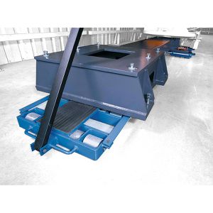 Produktbild für Transportroller Fetra 6958, lenkbar mit Zugdeichsel