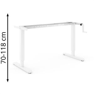 Produktbild für Schreibtischgestell Actiforce Pro 310 HC, weiß