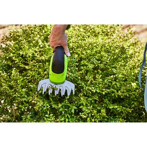 Produktbild für Grasschere Greenworks G24SHT Strauchschere, Akku