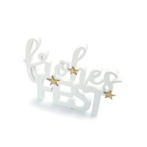 Produktbild für Weihnachtsdeko Heitmann-Deco 1008736, Frohes Fest