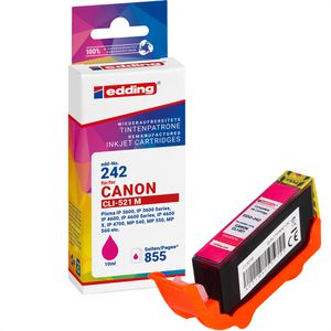 Tinte Edding EDD-242 für Canon CLI-521M