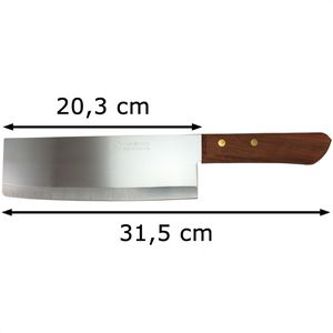 Produktbild für Kochmesser Kiwi Thailand Nr. 22, thailändisch, mit Holzgriff