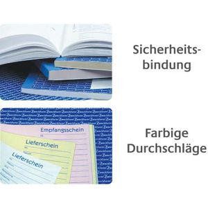 Produktbild für Kombinationsbuch Zweckform 1739, A5