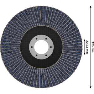 Produktbild für Fächerschleifscheibe Bosch X451, 2608626177