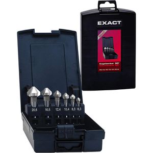Produktbild für Kegelsenker EXACT 05527, HSS, 6-teiliges Set
