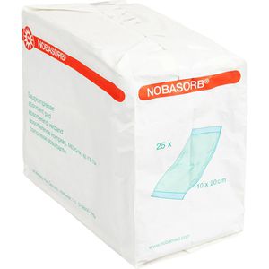 Produktbild für Saugkompressen Nobamed Nobasorb, 3-lagig, unsteril