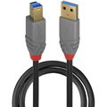 USB-Kabel Lindy 36742 Anthra Line, USB 3.0, 2 m