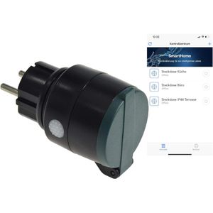 Produktbild für Smart-Steckdose ChiliTec Pilota Casa, für außen