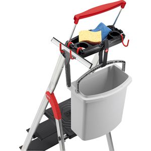 Produktbild für Stehleiter Hailo TopLine L100, 8050-407, mit Plattform