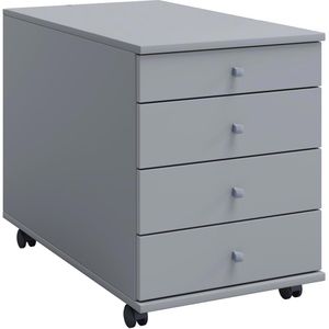 Produktbild für Rollcontainer VCM Lona Maxi 914429, aus Holz, grau