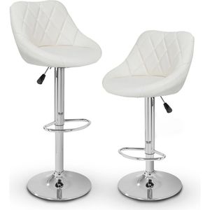 Produktbild für Barhocker Tresko BH-009, drehbar mit Lehne