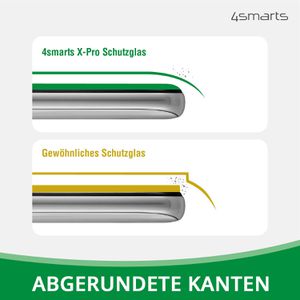 Produktbild für Displayschutzfolie 4smarts Second Glass X-Pro Clear