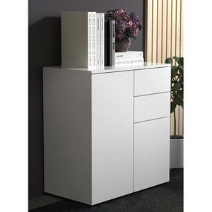 Produktbild für Kommode VCM Dalosa 4-Fach 918337, weiß