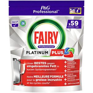 Produktbild für Spülmaschinentabs Fairy Professional Platinum Plus, All-in-One