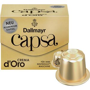 Produktbild für Kaffeekapseln Dallmayr Capsa Crema d' Oro