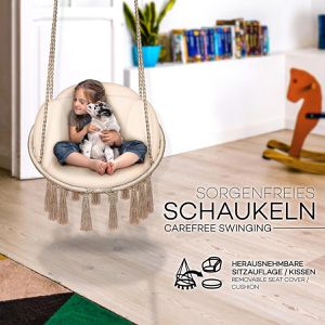 Produktbild für Hängesessel tillvex TVHS09, bis 200 kg, Indoor