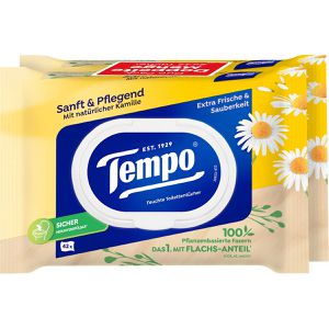 Feuchtes-Toilettenpapier Tempo Sanft & Pflegend