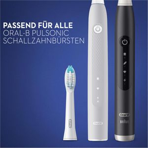 Produktbild für Aufsteckbürsten Oral-B Pulsonic Clean, 8 Stück